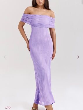 House of CB Micah knit maxi dress